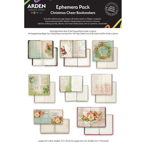 Arden Creative Studio Christmas Cheer - Ephemera Book Makers