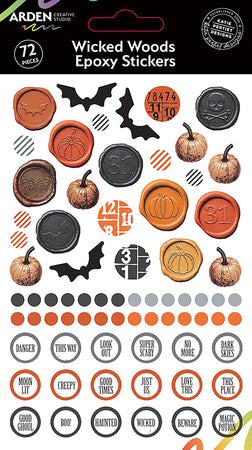 Arden Creative Studio Wicked Woods - Epoxy Stickers