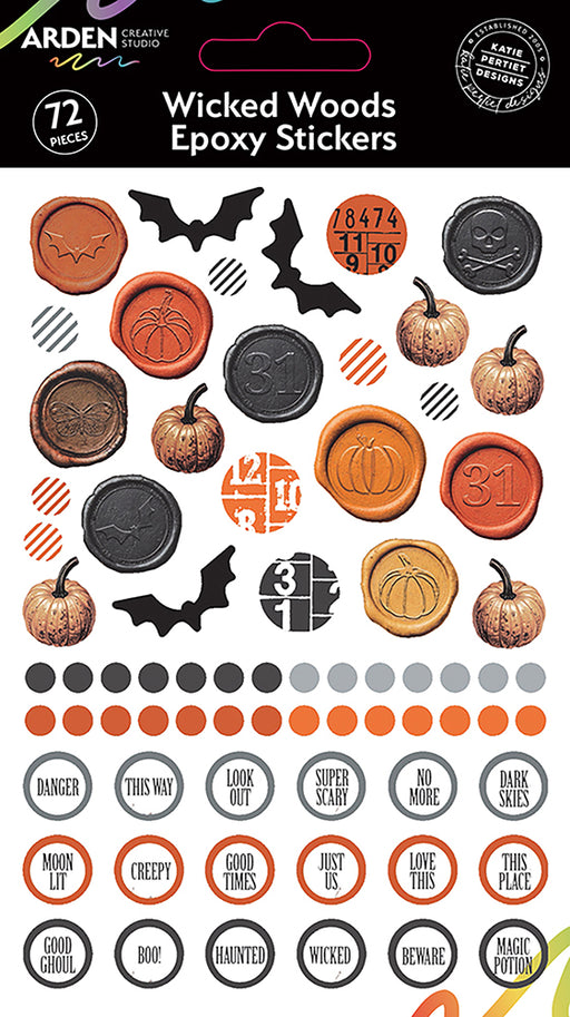 Arden Creative Studio Wicked Woods - Epoxy Stickers