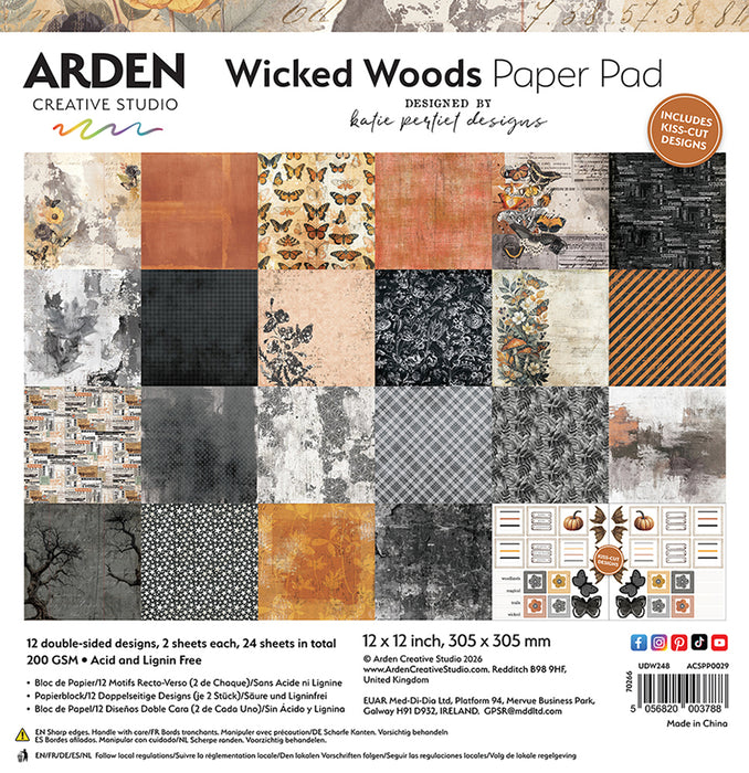 Arden Creative Studio Wicked Woods - 12x12 Paper Pad