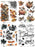 Arden Creative Studio Wicked Woods - Rub-On Transfer Set