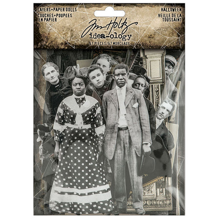 Tim Holtz Idea-ology - Halloween Layers And Paper Dolls
