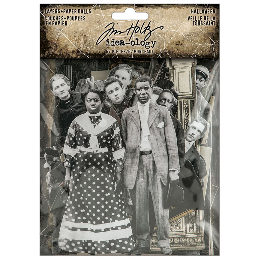 Tim Holtz Idea-ology - Halloween Layers And Paper Dolls