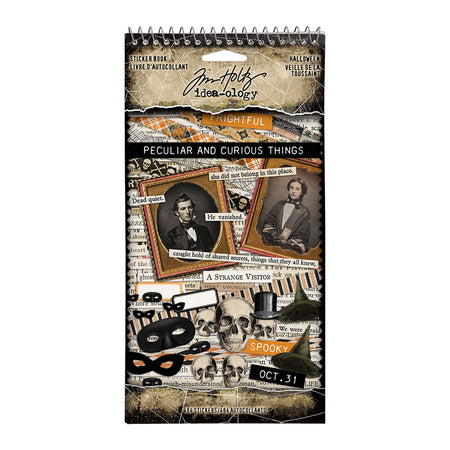 Tim Holtz Idea-ology - Halloween Sticker Book