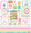 Doodlebug Design Pretty Kitty - This & That Stickers
