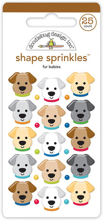Doodlebug Design Doggone Cute - Fur Babies Shape Sprinkles