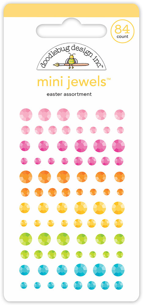 Doodlebug Design Bunny Hop - Mini Jewels