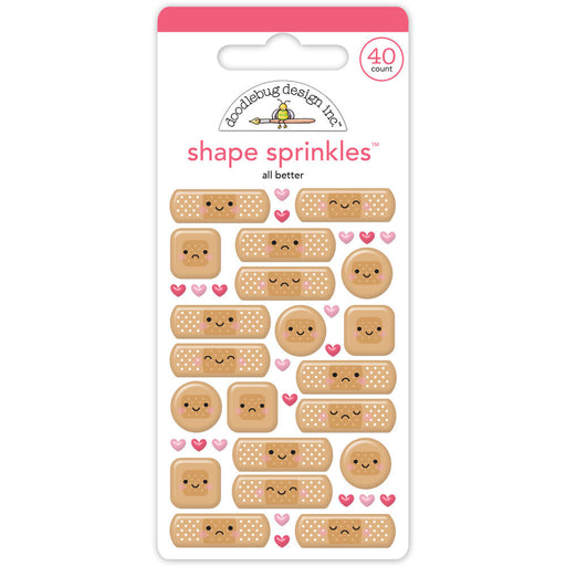 Doodlebug Design Happy Healing - All Better Shape Sprinkles