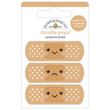 Doodlebug Design Happy Healing - All Better Doodle-Pops 3D Sticker