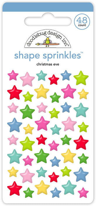 Doodlebug Design Oh What Fun! - Christmas Eve Shape Sprinkles