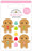Doodlebug Design Oh What Fun! - Jolly Gingers Doodle-Pops Dimensional Sticker