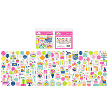 Doodlebug Design Cupcakes & Candles - Odds & Ends Die Cuts