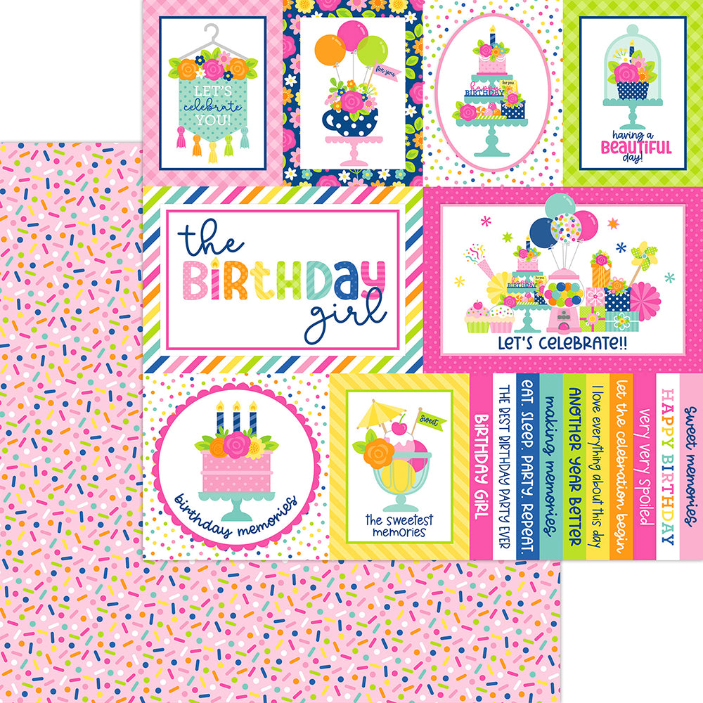 Doodlebug Design Cupcakes & Candles - Sweet Sprinkles
