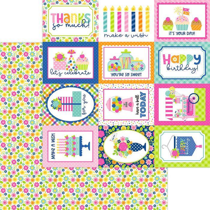 Doodlebug Design Cupcakes & Candles - Blooming Birthday