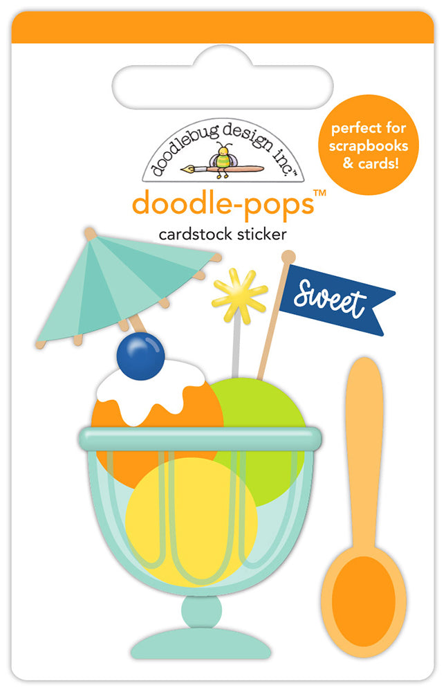 Doodlebug Design Balloons & Banners - Sweet Treat Doodle Pops