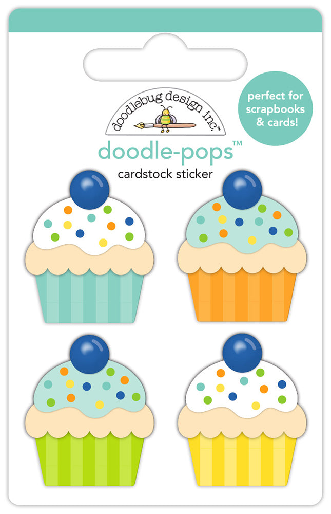 Doodlebug Design Balloons & Banners - Sweet Cakes Doodle Pops — Papermaze