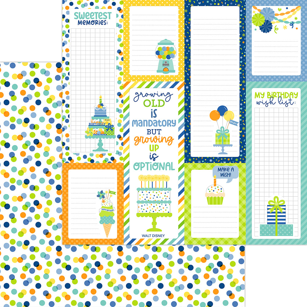Doodlebug Design Balloons & Banners - Birthday Bash