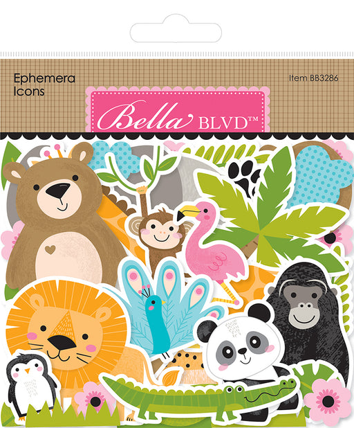 Bella Blvd Zoo Day - Ephemera Icons
