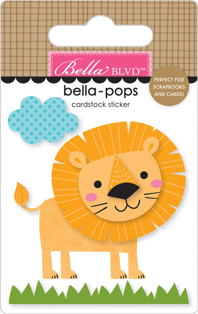 Bella Blvd Zoo Day - Mane Attraction Bella-Pops 3D Sticker