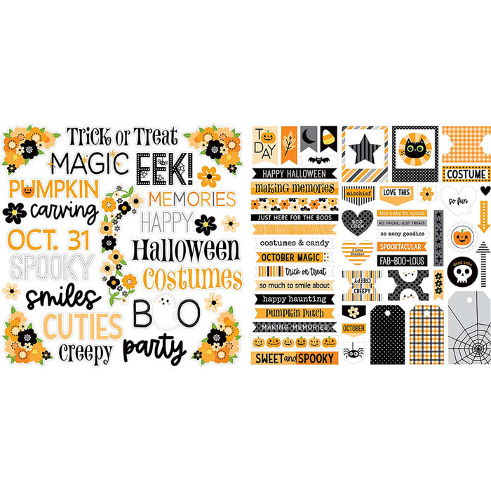 Bella Blvd Boo To You - Ephemera Words