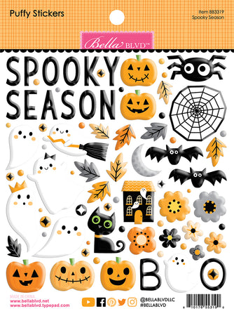 Bella Blvd Boo To You - Spooky Season Puffy Stickers