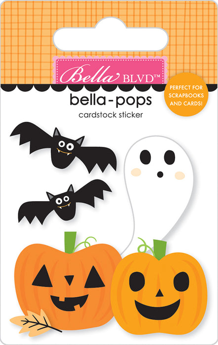 Bella Blvd Boo To You - Pumpkin Pals Bella-Pops 3D Sticker