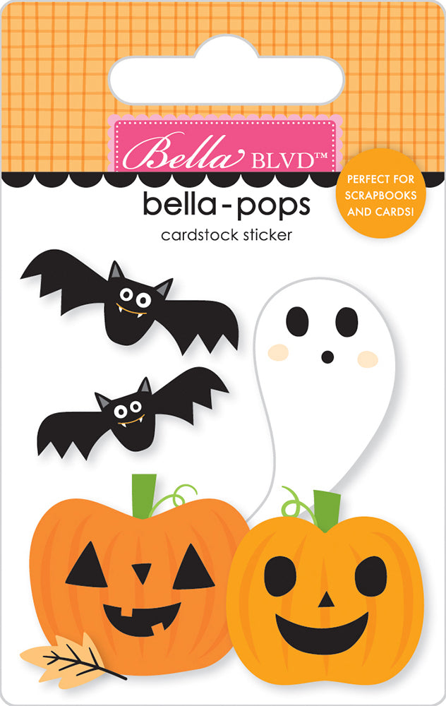 Bella Blvd Boo To You - Pumpkin Pals Bella-Pops 3D Sticker