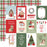 Echo Park Here Comes Santa Paws - 3x4 Journaling Cards