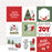 Echo Park Here Comes Santa Paws - 4x4 Journaling Cards