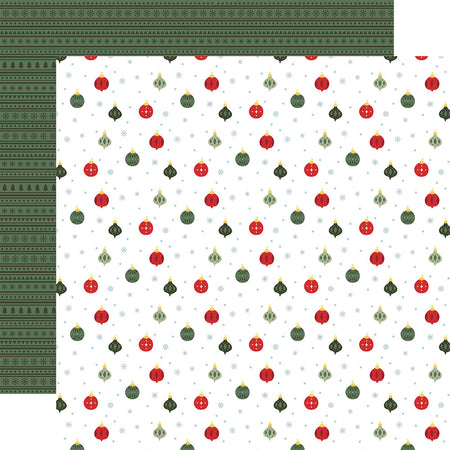 Echo Park Here Comes Santa Paws - Simple Ornaments