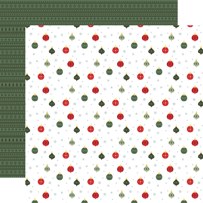 Echo Park Here Comes Santa Paws - Simple Ornaments
