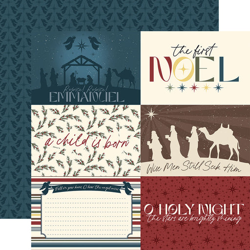 Echo Park Joy To The World - 6x4 Journaling Cards
