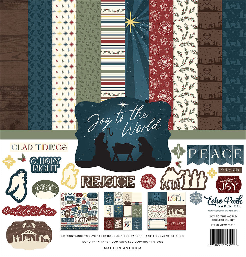 Echo Park Joy To The World - Collection Kit