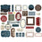Echo Park Joy To The World - Ephemera Icons