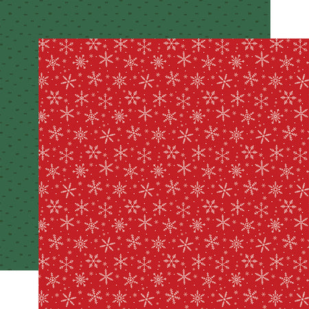 Echo Park Mouse And Me Christmas - Sweet Snowflakes
