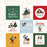 Echo Park Mouse And Me Christmas - 4x4 Journaling Cards