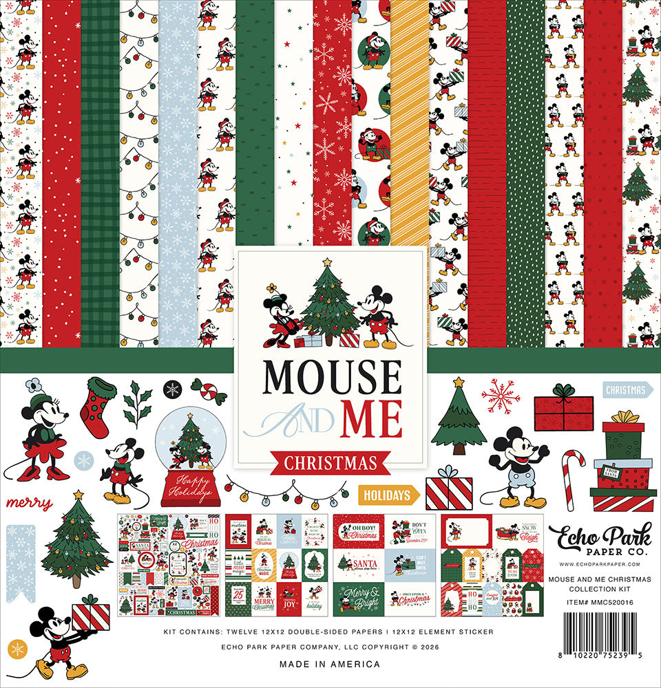 Echo Park Mouse And Me Christmas - Collection Kit