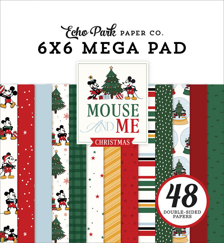 Echo Park Mouse And Me Christmas - 6x6 Mega Pad