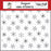 Echo Park Mouse And Me Christmas - Seasonal Snowflakes Stencil