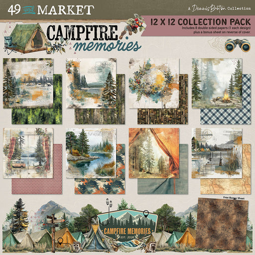 49 & Market Campfire Memories - 12x12 Collection Pack