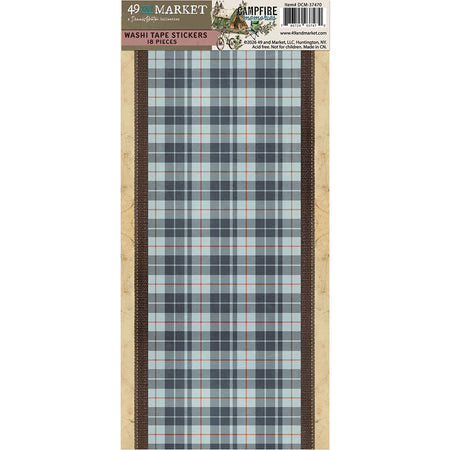 49 & Market Campfire Memories - Washi Tape Sheets