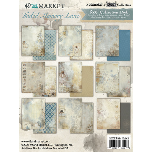 49 & Market Faded Memory Lane - 6x8 Collection Pack