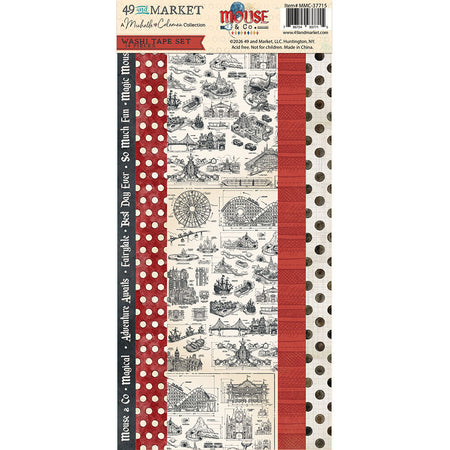 49 & Market Mouse & Co. - Washi Tape Sheets