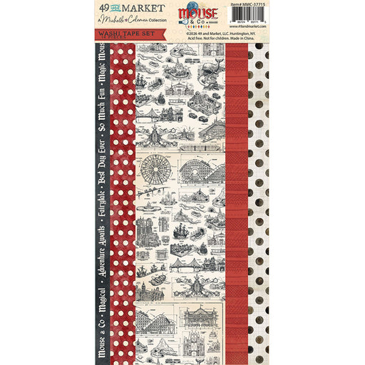 49 & Market Mouse & Co. - Washi Tape Sheets