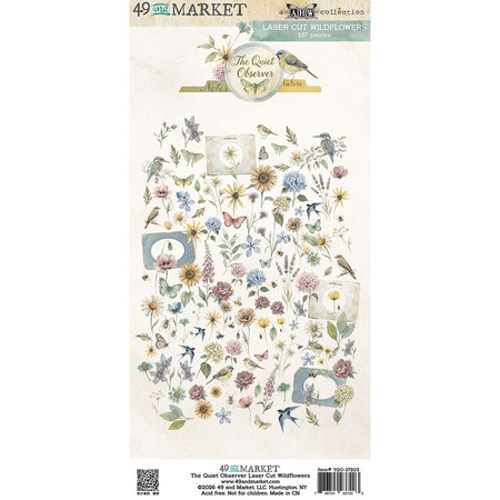 49 & Market The Quiet Observer - Laser Cut Wildflowers