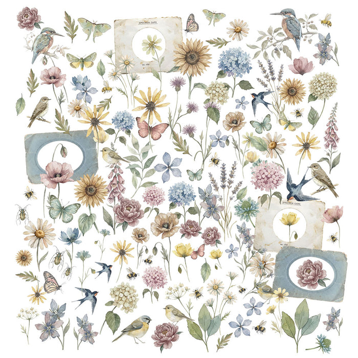 49 & Market The Quiet Observer - Laser Cut Wildflowers
