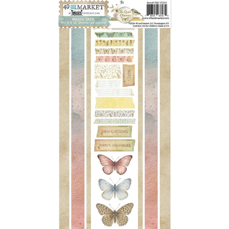 49 & Market The Quiet Observer - Washi Tape Sheets