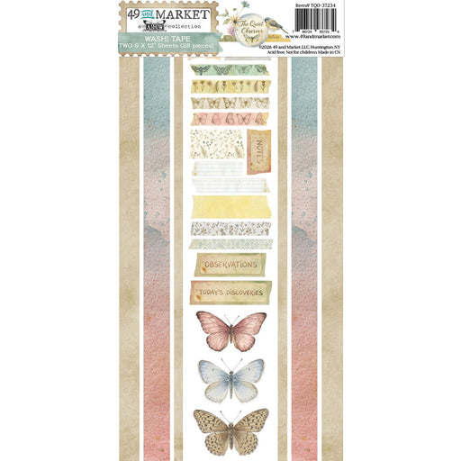 49 & Market The Quiet Observer - Washi Tape Sheets