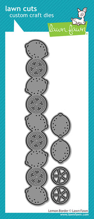 Lawn Fawn Craft Die - Lemon Border