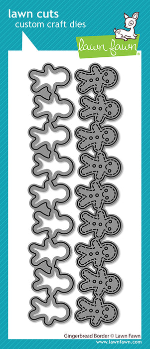 Lawn Fawn Craft Die - Gingerbread Border